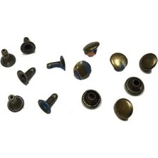 Drop Tedarik Rivet Perçin - 9mm, Antik, 1000 Adet