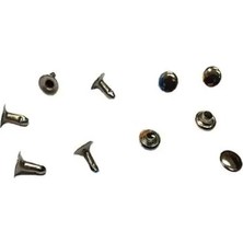 Drop Tedarik Rivet Perçin - 7mm, Nikel, 1000 Adet