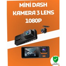 Astraltech 3 Kanallı Araç Dvr – Ön + Iç + Arka Kamera ile Tam Kapsama, Yüksek Güvenlik