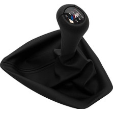 Bmw E90+LCI E92+LCI Topuzlu Vites Körüğü 6 Ileri Man Şanz Siyah Suni Deri Işıklı M 25112283040 Wender