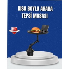 Astraltech Ayarlanabilir Bardaklık Tepsisi 9 Inç Geniş Alan ve Telefon Standlı