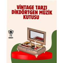 Astraltech Piyano Şeklinde Balerinli Müzik Kutusu Takı Bölmeli Şık Model