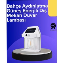 Astraltech Güneş Enerjili Hareket Sensörlü Duvar Lambası