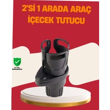 Astraltech Otomobil Bardak Tutucu Ikisi Bir Arada 360° Dönebilen Geniş Kapasiteli
