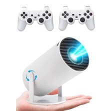 Astraltech Ayaklı Oyun Projeksiyonu Çift Kollu Taşınabilir Sinema Projektörü