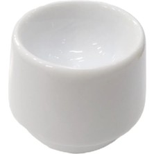 Empressco Beyaz Porselen Yumurtalık 6cm