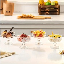 Empressco Lucca 4 Adet Çerezlik Şekerlik Sunumluk Dondurmalık Kase 260 ml