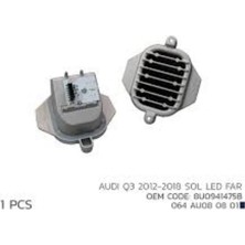 Audi Q3 2012-2014 Rsq3 2014-2018 Far Beyni LED Modulu Sol Sağ 8U0941475A Wisco
