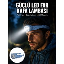 Eco Lounge LED Kafa Lambası Kamp Yürüyüş ve Gece Kullanımı Için Yeni Nesil