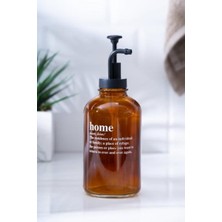 On Dekor Louvre Cam Sıvı Sabunluk - 500 ml