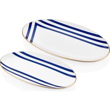 The Mia Ligne Oval Servis 2li Set - 26CM & 29CM