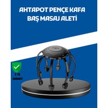 Elektrikli Saç Derisi Masaj Aleti Çok Noktalı 8 Kollu Titreşimli Masaj