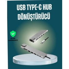 Astraltech Usb‑c Çoklu Bağlantı Merkezi – 5 Gbps, 100‑240 V, Sağlam Eloksal Tasarım