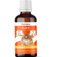 Astraltech Biofeline Kediler Için Plus B Damla 50ML ve Tüy Dökülmesini Engelleyici Biotinli Tüy Sağlığı Damlas