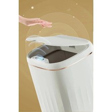 Eco Lounge Temassız Sensörlü 20 Litre Çöp Kovası Uv Işıklı Koku Geçirmez Mutfak Banyo Kullanımı