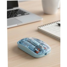 Astraltech Mavi Mouse ve USB Çift Mod Bağlantılı