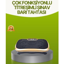 Titreşimli Egzersiz Platformu Evde Fitness ve Kas Güçlendirme