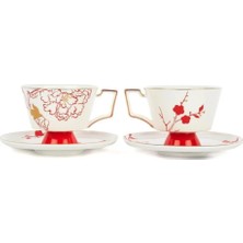 Mikasa Moor Poppy 2li Çay Fincanı Seti 240CC