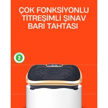 Vücut Şekillendirmeye Yardımcı Titreşimli Spor Platformu
