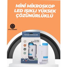 Astraltech Portatif El Mikroskop – LED Işıklı, Aynı Anda Net Odaklama