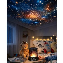Astraltech LED Yıldız Projeksiyon Lambası Romantik Oda Atmosfer Işığı