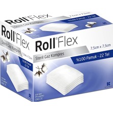 Astraltech Roll 131407 Flex Gaz Kompres 7.5cm x 7.5cm (1 x 100 Adet)