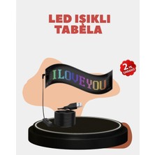 Astraltech Kayan Yazı Destekli Rgb LED Reklam Paneli USB ile Kolay Kurulumlu