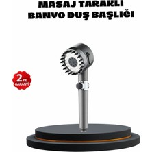 Astraltech Masaj Uçlu Yüksek Basınçlı Duş Başlığı Spa Etkili
