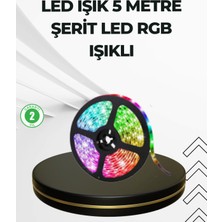 Astraltech Dekoratif Kumandalı Şerit LED 5 Metre