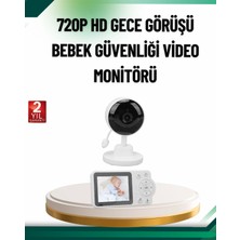 Astraltech Sesli ve Görüntülü Bebek Kamerası Sıcaklık Takipli