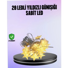 Astraltech 5 Metre Yıldız Şeklinde LED Şerit Işık Sabit Beyaz Aydınlatma