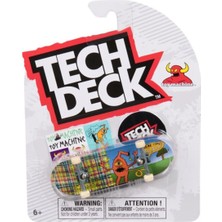 Empressco Tech Deck – Toy Machine – Ed Templeton Karakter Grafik – Parmak Kaykay