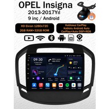 Conio Opel Insignia 2013-2017 Uyumlu Android  IPS Navigasyon Multimedya Tesla Ekran Kablosuz Apple Carplay Android Auto Bluetooth Wifi Gps Geri Görüş Kameralı