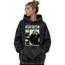Sevbano Justin Bieber Şarkıcı Baskılı Unisex Oversize Premium Yıkamalı Hoodie Sweatshirt