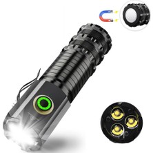 MiraLive Wison WS-3838 1500 Lümen Mıknatıslı USB Şarjlı El Feneri