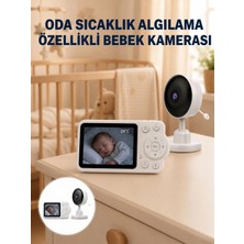 Eco Lounge Sıcaklık Sensörlü Güvenli Bebek Kamerası Iki Yönlü Ses Yeni Nesil