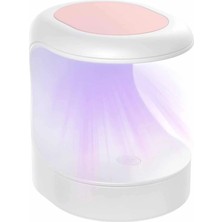 Eco Lounge Seyehat Tipi Mini Oje Kurutucu Ultraviole Mor Işık Protez Tırnak Kurutucu Yeni Nesil