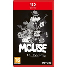 Nintendo Mouse: P.ı. For Hire – Switch 2 - Fiziki Kartuş Oyun - Pegi - Arka Kapak Ingilizce