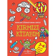 Livizmir Moda Kırmızı Kitabım - Renkleri Öğreniyorum Serisi