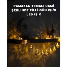 Astraltech Pilli Ramazan ve Bayram LED Işık Zinciri Cami Temalı Dekoratif