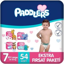 Livizmir Moda Bebek Bezi 7 Numara Xx-Large 54 Adet (20-30 Kg) Ekstra Fırsat Paketi