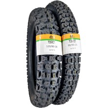 TDT Tyres 120/80-18 ve 90/90-21 (Tubetype - Iç Lastikli Tip) Alto Lastik Takımı