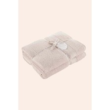 İrya Mısır %100 Mısır Pamuğu 2'li Havlu Seti 70X140 cm Oyster Beige