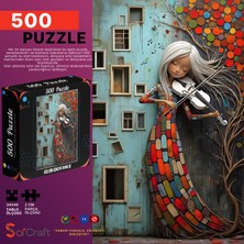 Soi Craft 500 Parça Puzzle  Düşlerin Içindeki Renkler #213