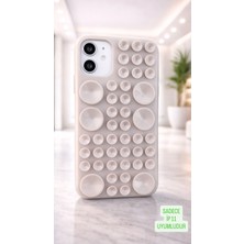 Tepex Sadece Düz Iphone 11 Uyumlu Kendiliğinden Vantuzlu Yeni Sezon Tarz ve Şık Telefon Kılıfı...