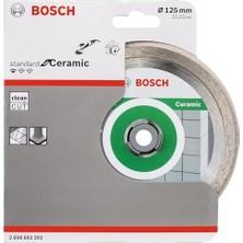 Livizmir Moda Standard Seri Seramik Için Elmas Kesme Diski 125 Mm, Gri