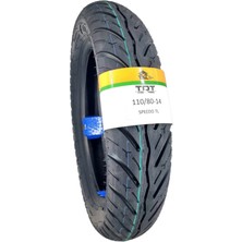 TDT Tyres 110/80-14TL (Tubeless - Dubleks) Motosiklet Lastiği Speedo