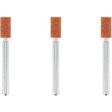 Livizmir Moda 8153 Alüminyum Oksit Taşlama Taşı, En Küçük Çaplı, Silindirik Biçimli, 4,8 Mm, 3'lü