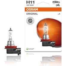 Livizmir Moda Ampul H11 12V 55W Uzun Huzme Far ‎64211-01B