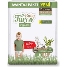 Baby Turco Külot Bez, 6 Beden 62 Adet